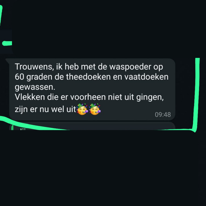 Schoon zonder 'Troep' Wasmiddel
