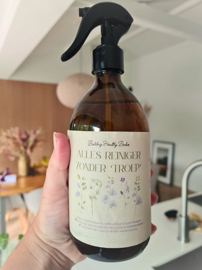 Allesreiniger zonder 'Troep'
