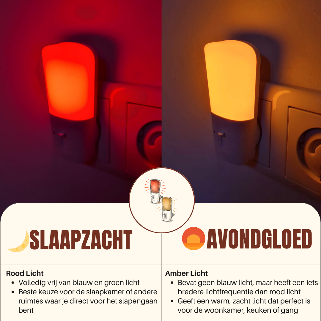 Troepvrij licht, rustgevende nachten (anti blauw licht)