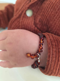 Handgemaakt barnsteen kinderketting & armband (3 kleuren en verschillende maten)