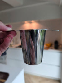 Troepvrij theefilter van roestvrij staal