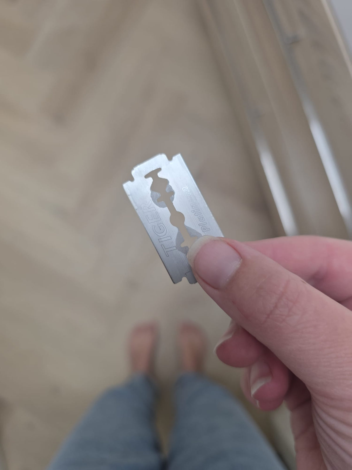 Troepvrij Scheermes (en mesjes) van Roestvrij staal