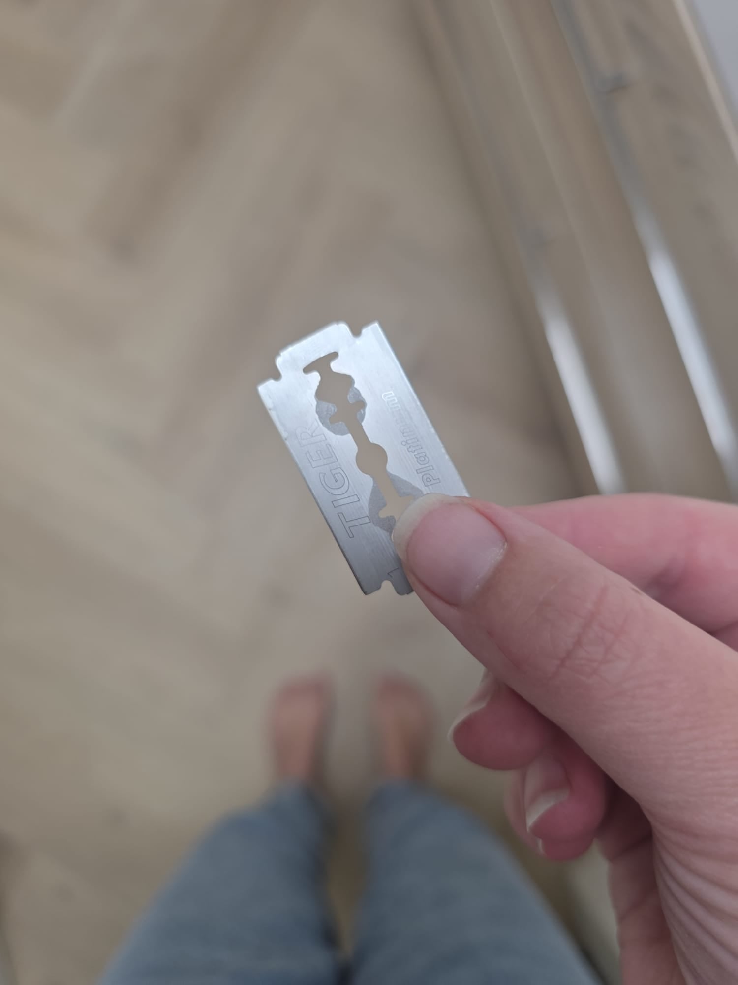 Troepvrij Scheermes (en mesjes) van Roestvrij staal