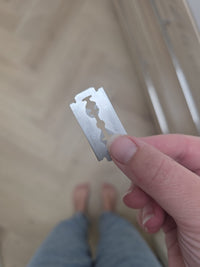 Troepvrij Scheermes (en mesjes) van Roestvrij staal