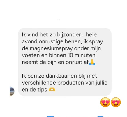 Ervaring met magnesium spray 2