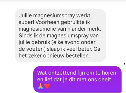 Ervaring met magnesium spray 8
