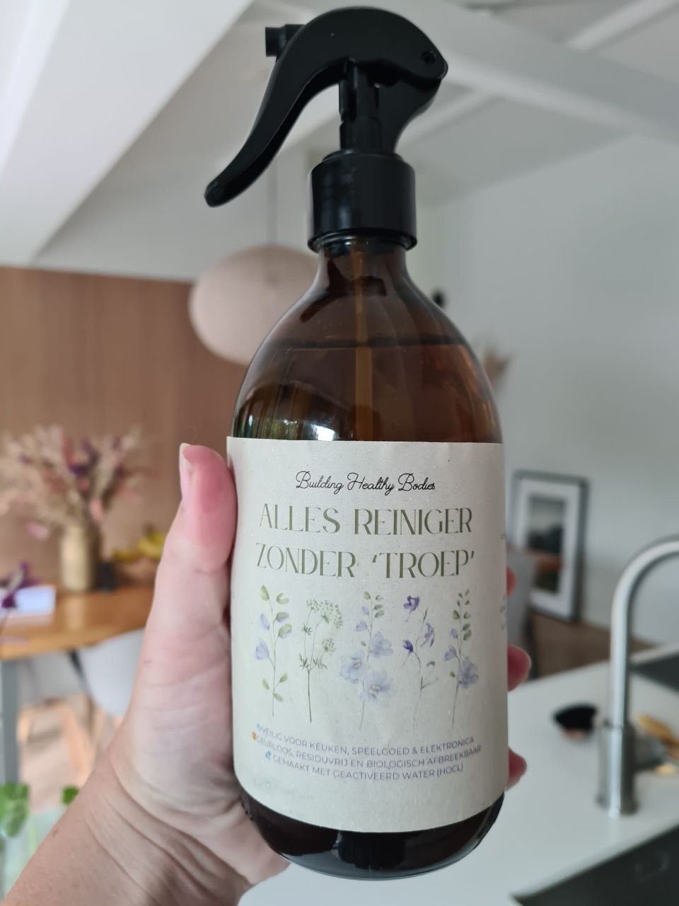 Onze Allesreiniger zonder Troep in de keuken